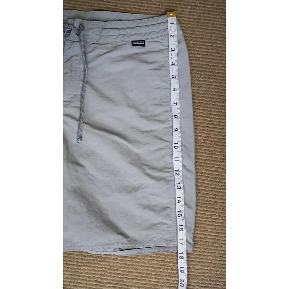 Patagonia Light Gray Men's Board Shorts